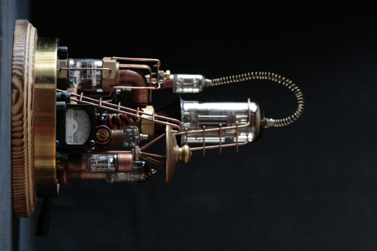 Pure Steampunk lamp Benjamin 3 - Desk Lamps - iD Lights