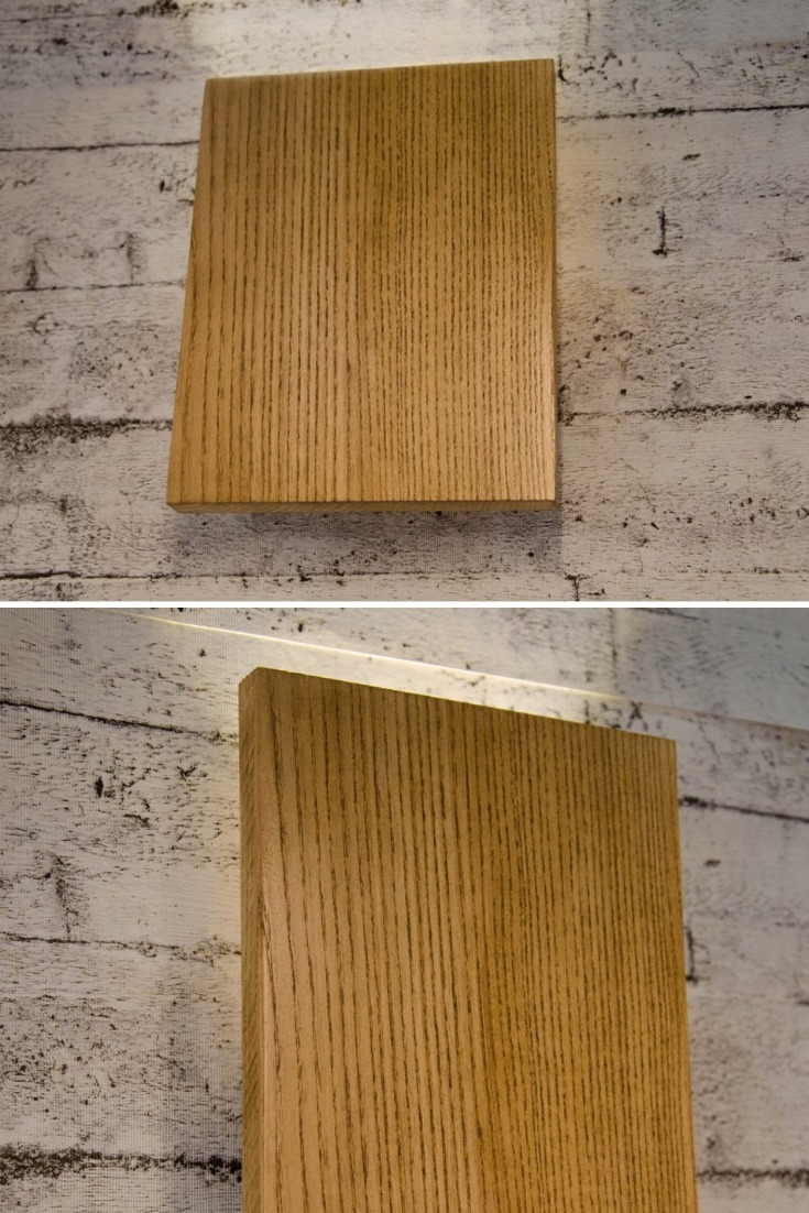 Wooden Sconce lamp Vela Board