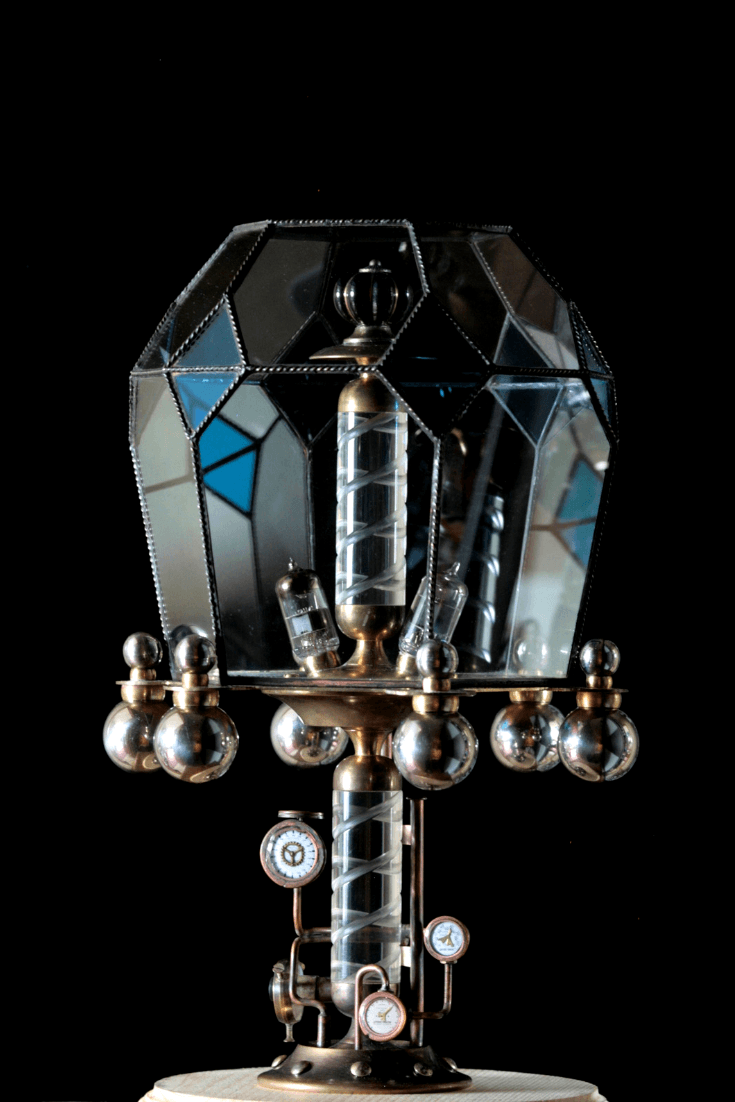 Steampunk lamp Asperitas 1 - Table Lamps - iD Lights