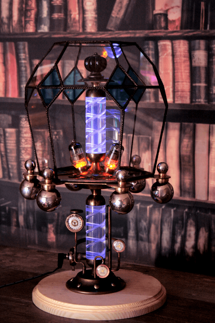 Steampunk lamp Asperitas 3 - Table Lamps - iD Lights