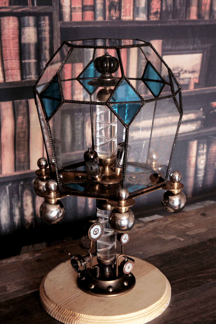 Steampunk lamp Asperitas 2 - Table Lamps - iD Lights