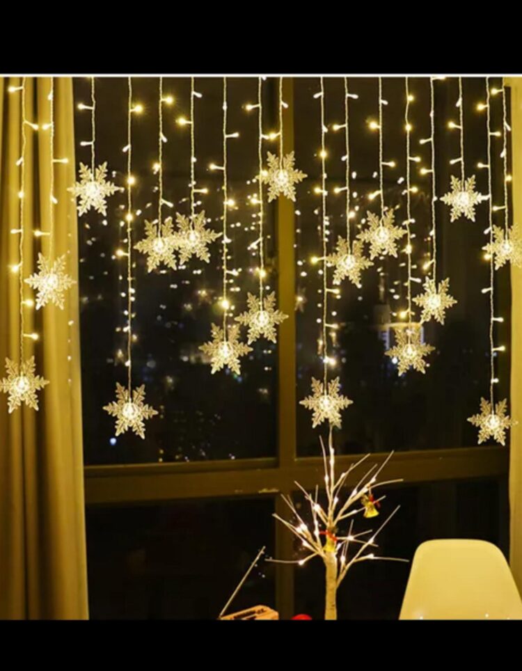 Beautiful Snowflake Led Light Curtain