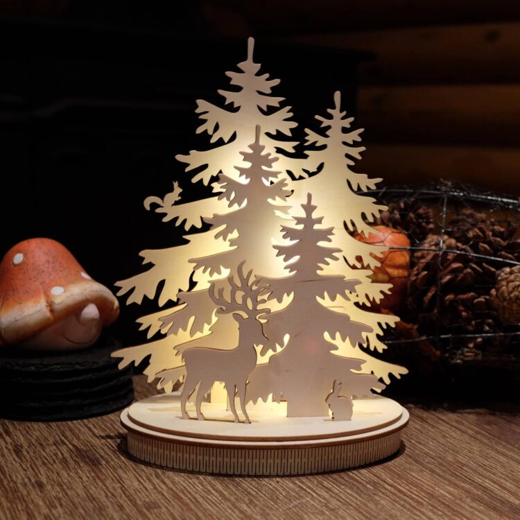 Woodland Winter Christmas Decoration